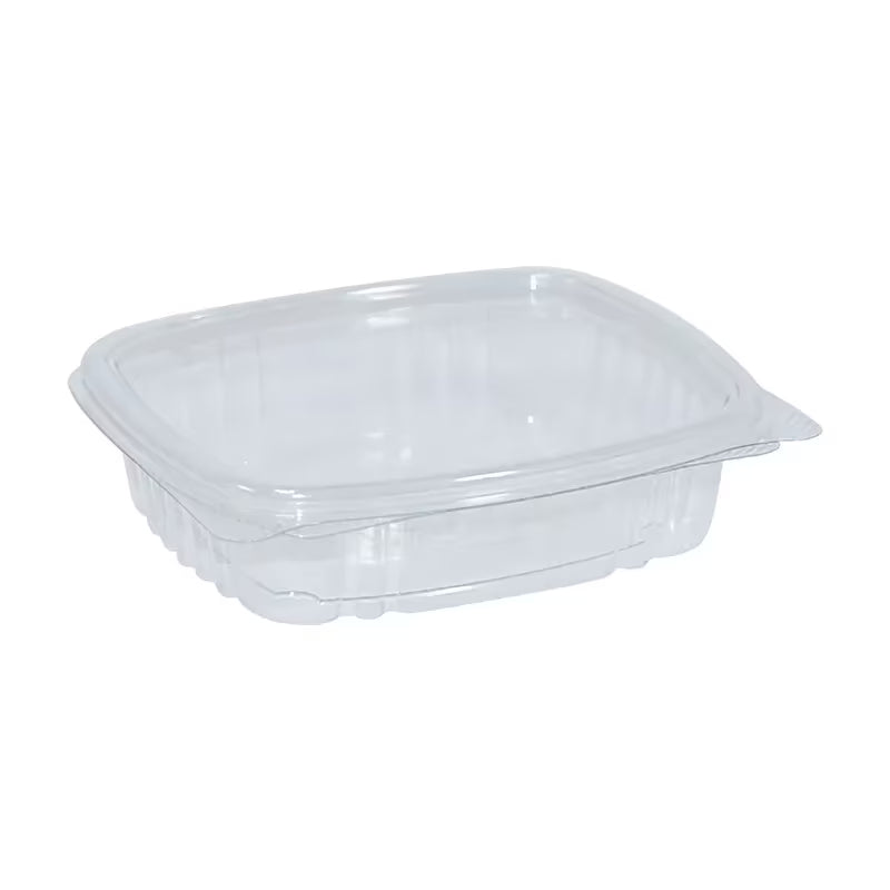 8 oz RPET Clear Hinged Lid Deli Container – 200 Pack