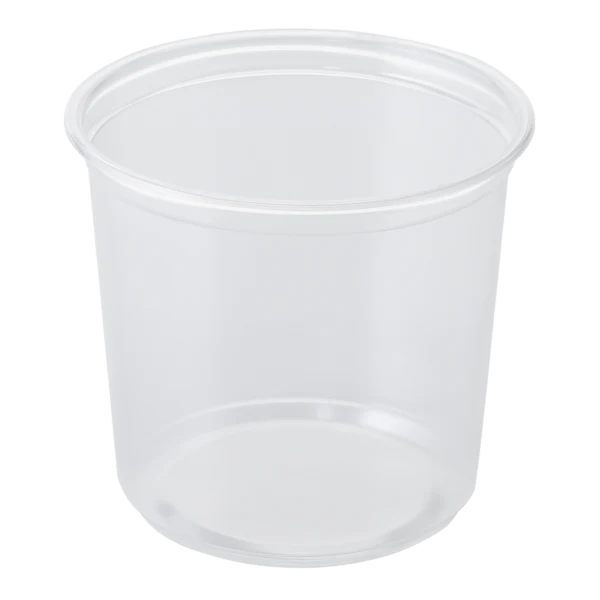 24 oz round clear deli container bulk pack 500 for food storage