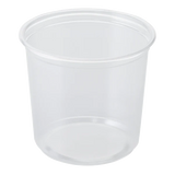 24 oz round clear deli container bulk pack 500 for food storage