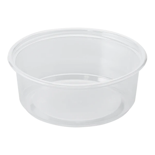 Round Clear Deli Container 8oz 500/Cs