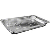 Full size medium aluminum foil pans 50 pack for catering and baking