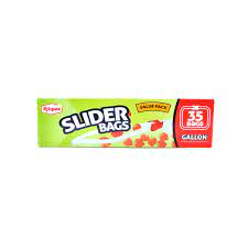 Ri-Pac Gallon Slider Storage Bags 35 count box – resealable freezer-safe food storage