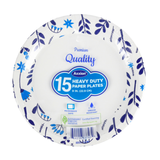9" Heavy Duty Paper Plate 15pcs