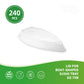 RL4 - 30 LID FOR BOAT-SHAPED SUSHI TRAY 240pcs