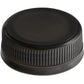 Black Unlined Tamper-Evident Cap for Juice Bottles - 500/Pack