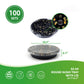 SZ-64 ROUND SUSHI TRAY WITH LID 13.7"x2.1" 100pcs