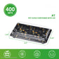 #7 PET SUSHI CONTAINER WITH LID 8.5"×5.4"×2" 400pcs