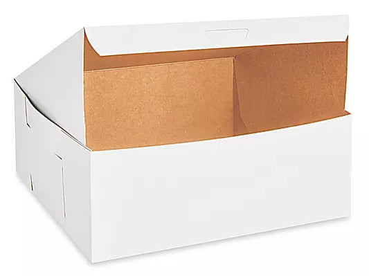 10x10x4 White Cake Box 100/CTN