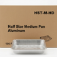 RL-17 Half size medium pan aluminum 100PCS   A1016