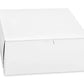 10x10x4 White Cake Box 100/CTN
