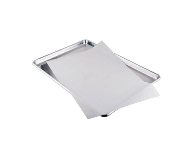 16 x 24 full size parchment paper pan liners on baking sheet – 1000 case bulk