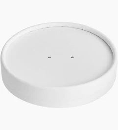 D6 - 8/12/16 oz Paper Lid for Paper Food Cup 500pcs