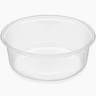 (1401) PET Clear Deli container 8oz 500pcs/case