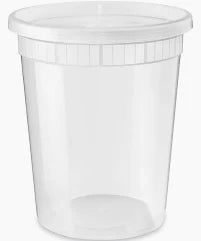 F2 - 32oz Plastic Soup Cup with Lid 240PCS