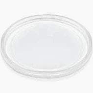 (1407) PET Clear Deli container Flat Lids 500pcs/case (PET-RD-8,12,16,32)