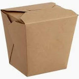 (133) #1 26oz kraft food box with glossy PE,450pcs/case