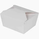 (138)96oz White food box with glossy PE