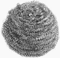 (1118) Stainless Steel Scourer 50g/pcs, 12pcs/box, 6box/case