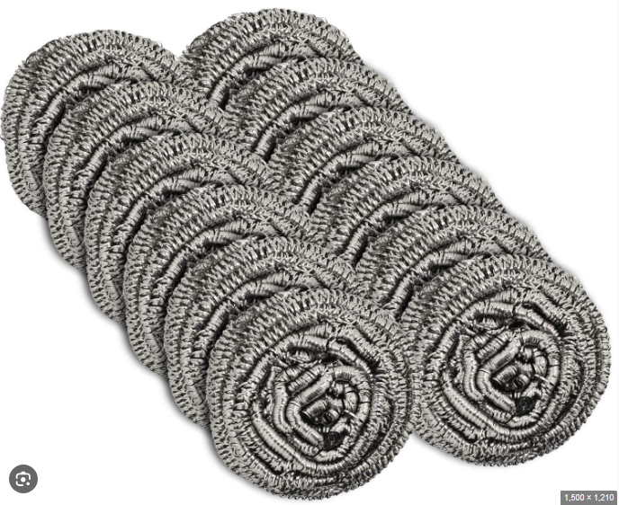 RL4-23 Heavy Duty Stainless Steel Scrubbers 72PCS