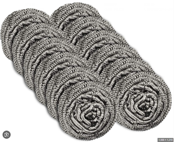 RL4-23 Heavy Duty Stainless Steel Scrubbers 72PCS